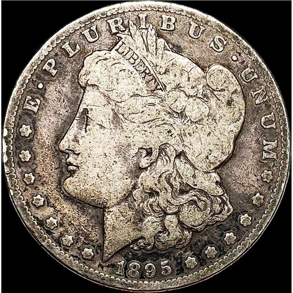 1895-S Silver Morgan Dollar NICELY CIRCULATED