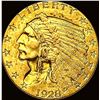 Image 1 : 1928 Indian Head Gold $2.50 Quarter Eagle UNCIRCULATED