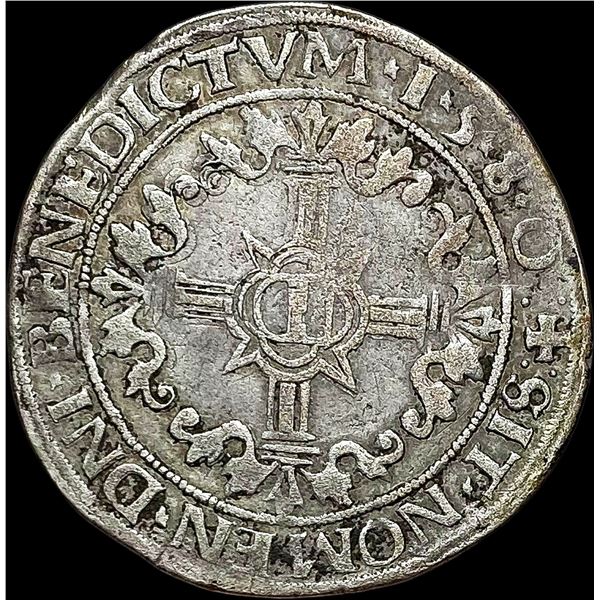 1568 Silver Thaler Holy Roman Empire. HIGH GRADE