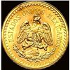 Image 2 : 1945 Mexico Gold 2 1/2 Pesos CHOICE BU