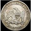 Image 2 : 1845 Silver Half Dollar (Seated Liberty) CLOSELY UNCIRCULATED