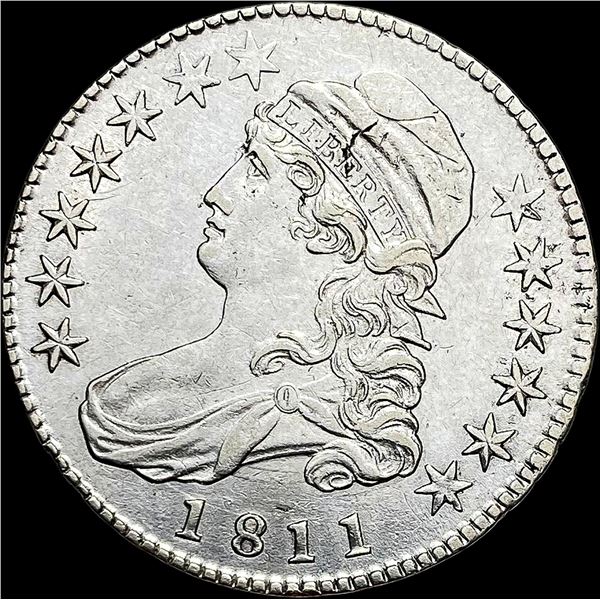 1811 Capped Bust Half Dollar CLOSELY UNCIRCULATED