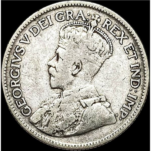 1936 Canada Silver 25 Cents LIGHTLY CIRCULATED