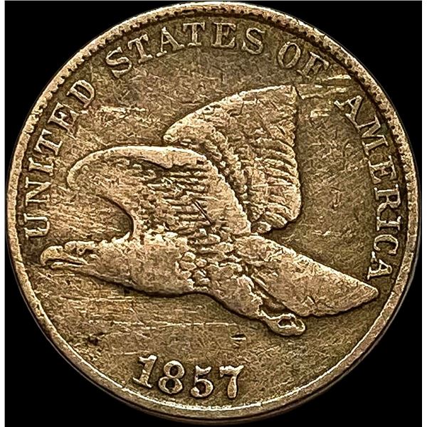 1857 Flying Eagle Cent LIGHTLY CIRCULATED