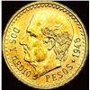 Image 1 : 1945 Mexico Gold 2 1/2 Pesos .0603oz BU