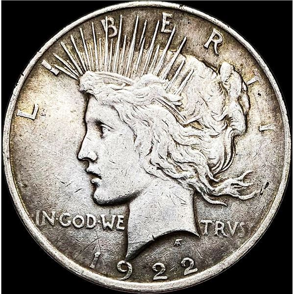 1922 Silver Peace Dollar CLOSELY UNCIRCULATED