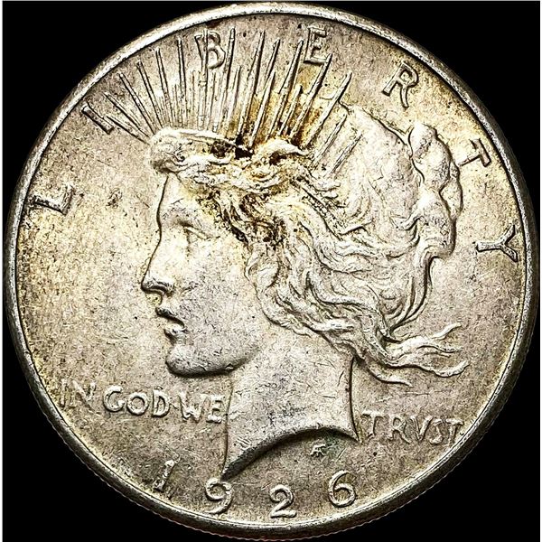 1926 Peace Silver Dollar NEARLY UNCIRCULATED