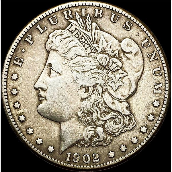 1902-S Silver Morgan Dollar LIGHTLY CIRCULATED