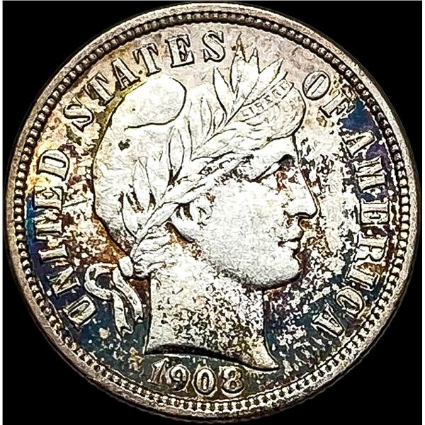 1908-D Silver Barber Dime UNCIRCULATED