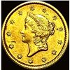 Image 1 : 1853 Gold $1 Liberty Head Type 1 CLOSELY UNCIRCULATED