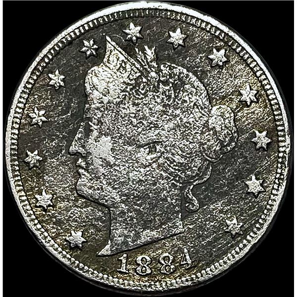 1884 Liberty Head Nickel NICELY CIRCULATED