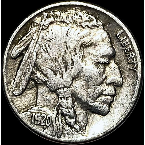 1920-S Buffalo Nickel NEARLY UNCIRCULATED