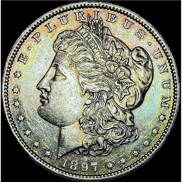1897 Morgan Silver Dollar CHOICE BU