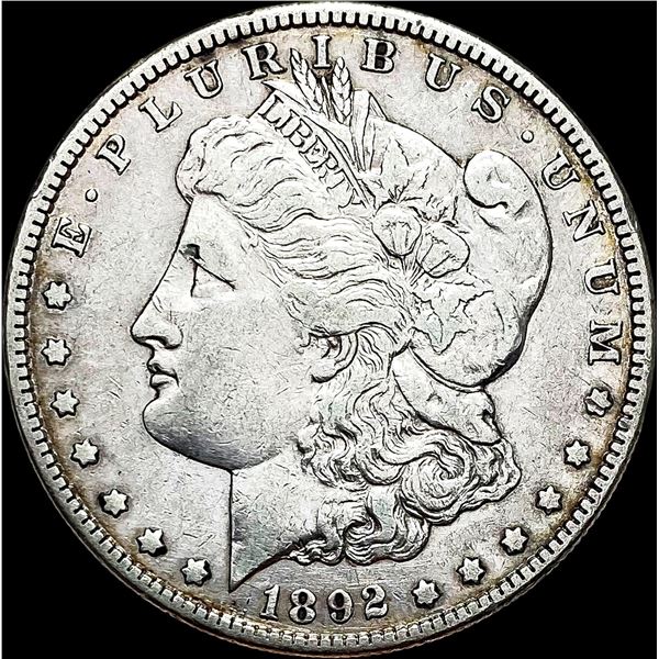 1892-S Silver Morgan Dollar NEARLY UNCIRCULATED