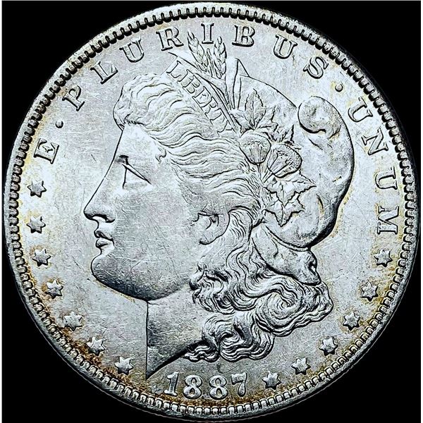 1887-O Silver Morgan Dollar CHOICE AU