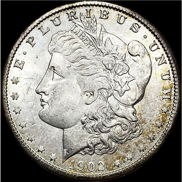 1902-O Silver Morgan Dollar NEARLY UNCIRCULATED