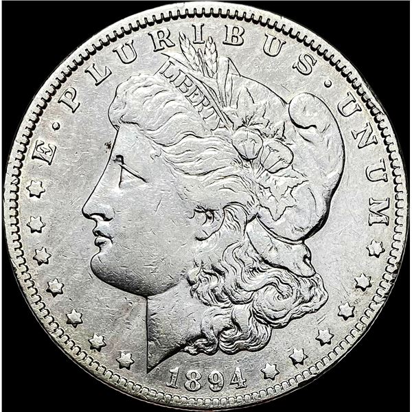 1894-O Silver Morgan Dollar NEARLY UNCIRCULATED