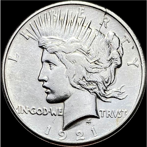 1921 Silver Peace Dollar CLOSELY UNCIRCULATED