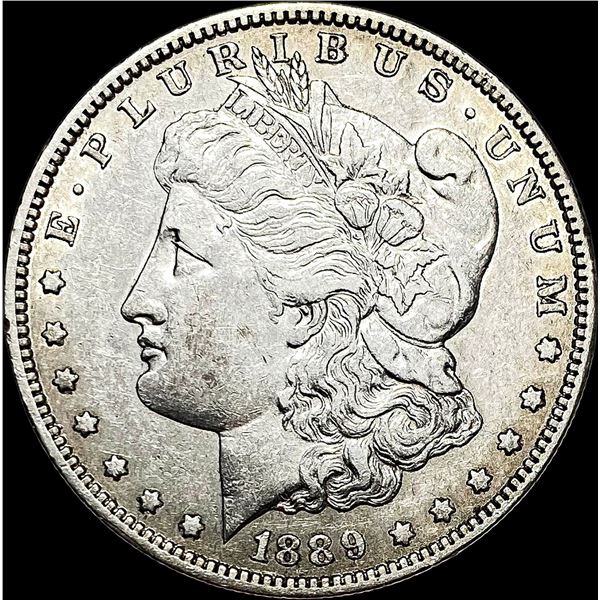 1889-S Silver Morgan Dollar CLOSELY UNCIRCULATED