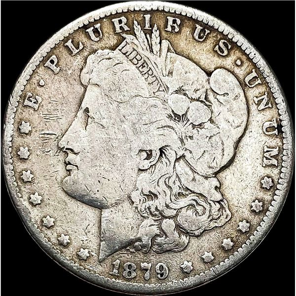 1879-S Rev 78 Silver Morgan Dollar LIGHTLY CIRCULATED