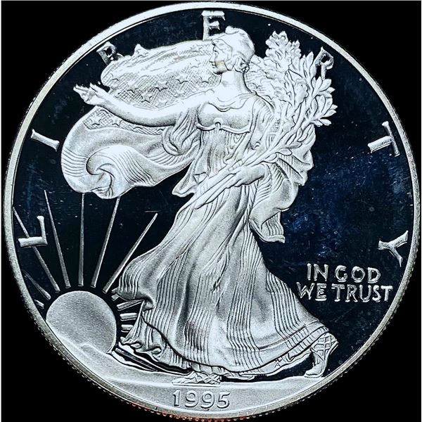 1995-P 1oz American Silver Eagle $1 CHOICE PROOF