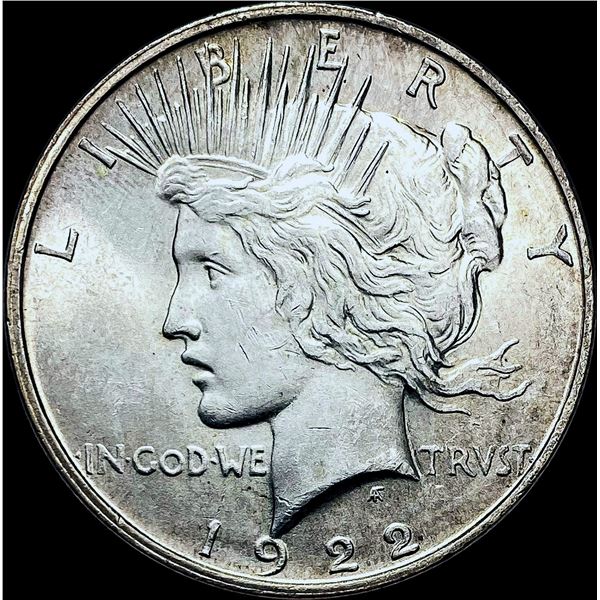 1922-D Silver Peace Dollar CHOICE BU