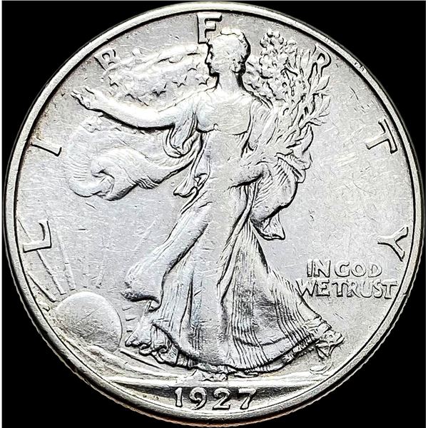 1927-S Walking Liberty Half Dollar NEARLY UNCIRCULATED