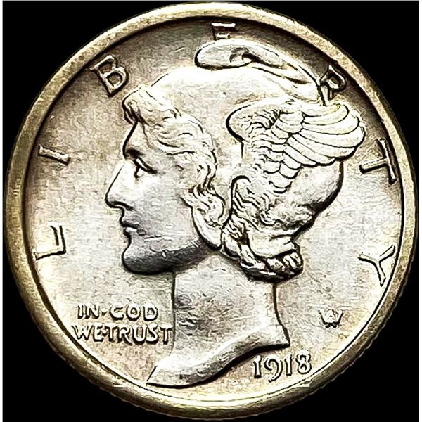 1918 Silver Mercury Dime UNCIRCULATED