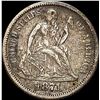 Image 1 : 1871 Seated Liberty Dime NEARLY UNCIRCULATED