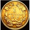 Image 2 : 1857 Gold $1 Indian Princess Type 3 CLOSELY UNCIRCULATED