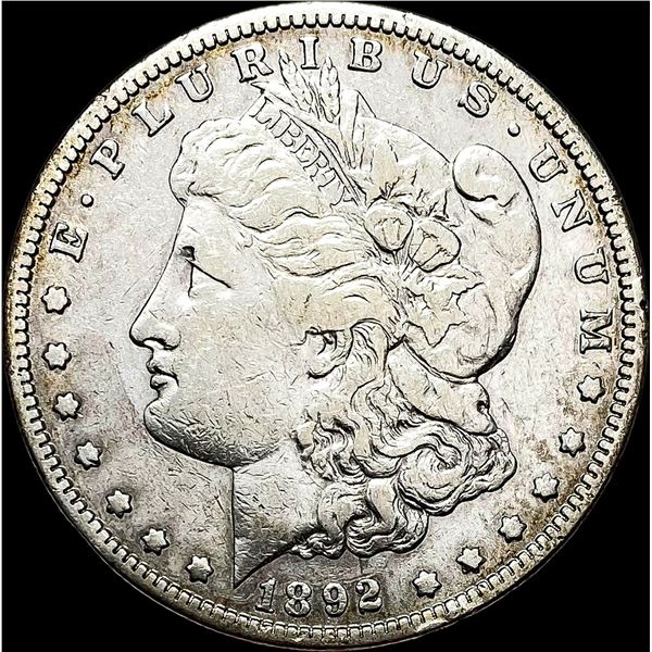 1892-S Silver Morgan Dollar NEARLY UNCIRCULATED