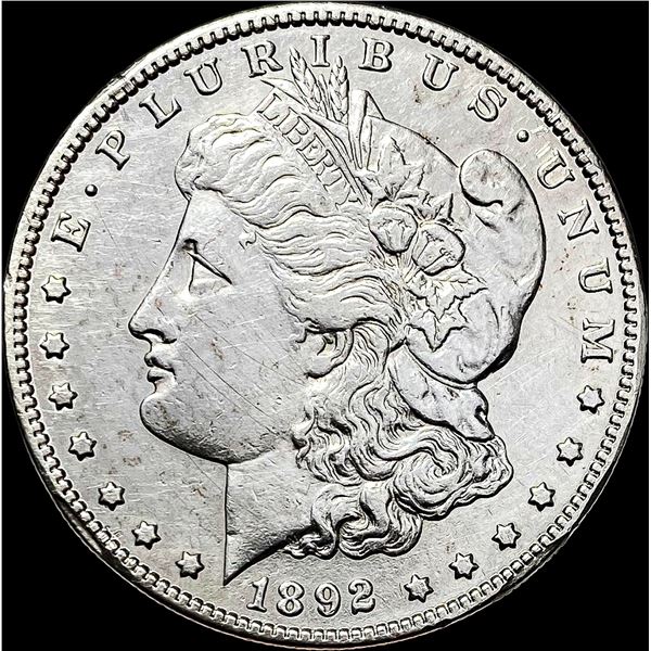 1892-S Silver Morgan Dollar CLOSELY UNCIRCULATED