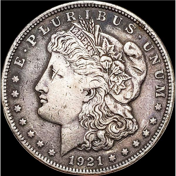 1921 Silver Morgan Dollar LIGHTLY CIRCULATED