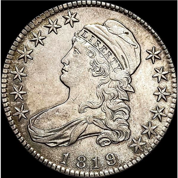 1819 Capped Bust Half Dollar CLOSELY UNCIRCULATED