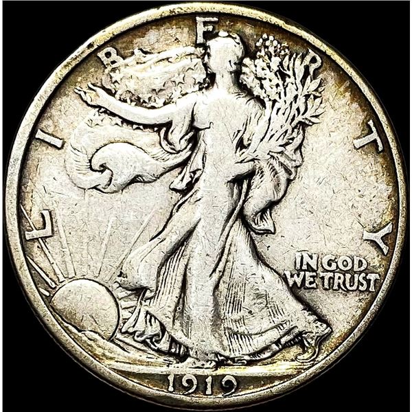 1919 Walking Liberty Half Dollar NICELY CIRCULATED