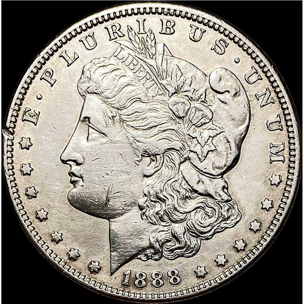 1888-S Silver Morgan Dollar CLOSELY UNCIRCULATED