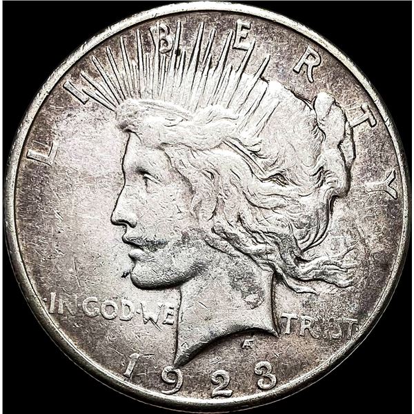 1923-S Silver Peace Dollar NEARLY UNCIRCULATED