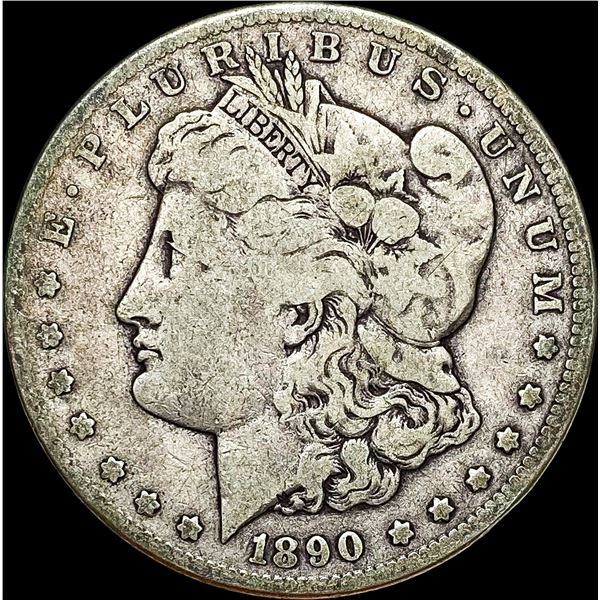 1890-CC Silver Morgan Dollar NICELY CIRCULATED