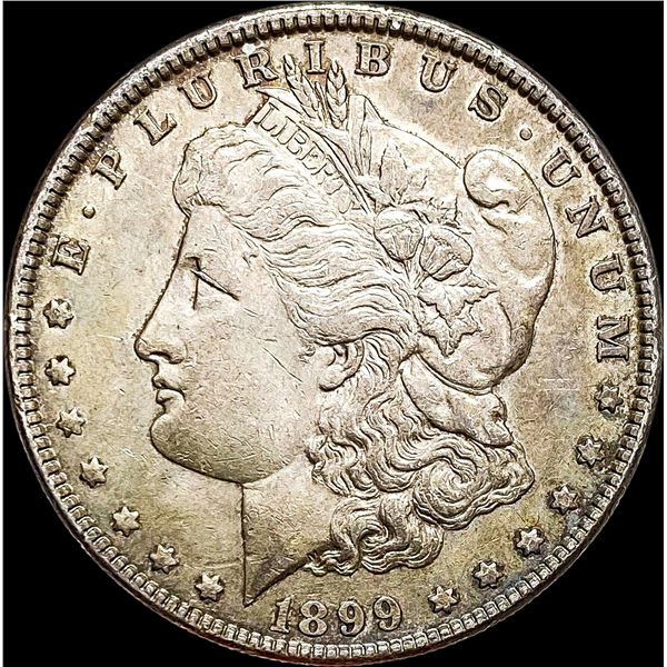 1899 Silver Morgan Dollar CLOSELY UNCIRCULATED