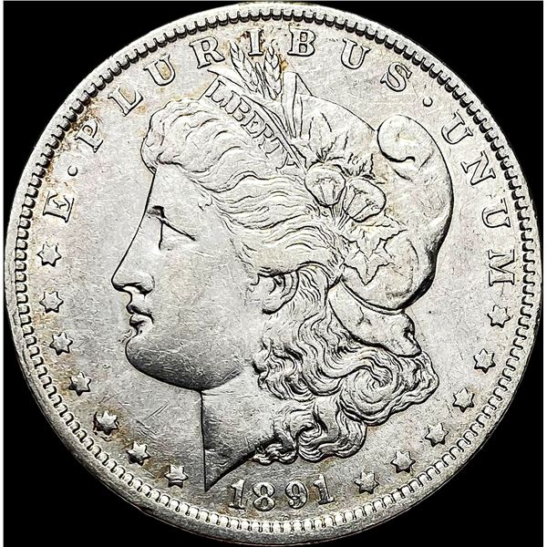 1891-O Silver Morgan Dollar CLOSELY UNCIRCULATED