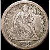 Image 1 : 1849 Seated Liberty Dime LIGHTLY CIRCULATED