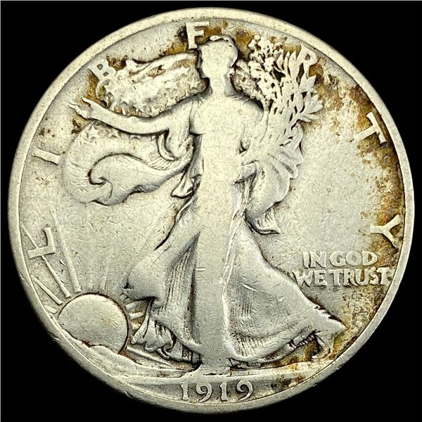 1919 Walking Liberty Half Dollar NICELY CIRCULATED
