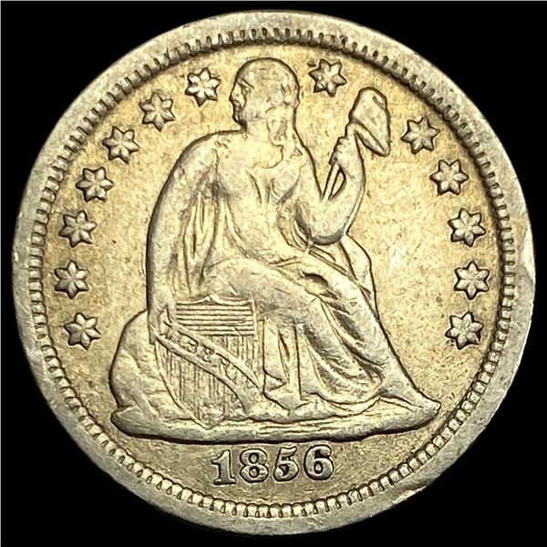 1856 Seated Liberty Dime NEARLY UNCIRCULATED