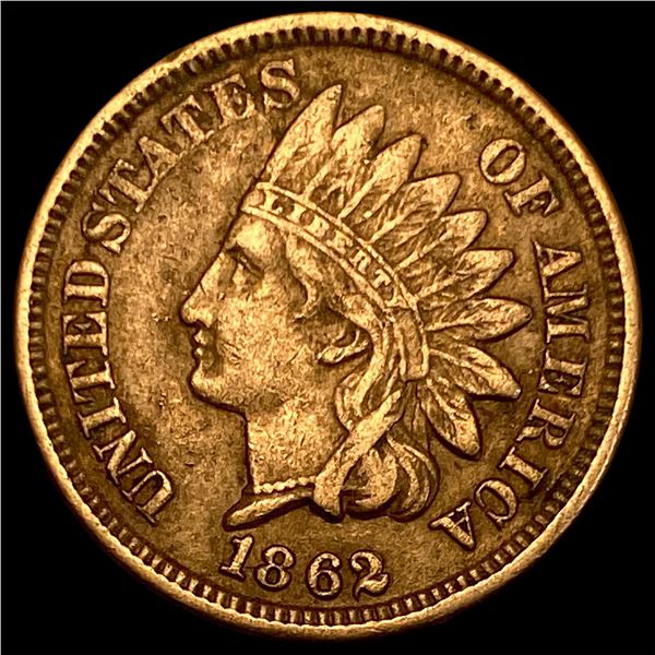 1862 Indian Head Cent NEARLY UNCIRCULATED