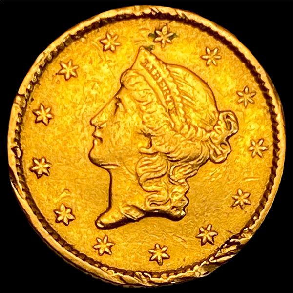 1852 Gold $1 Liberty Type 1 HIGH GRADE