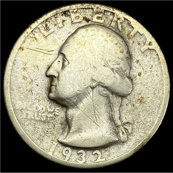 1932-D Silver Washington Quarter LIGHTLY CIRCULATED