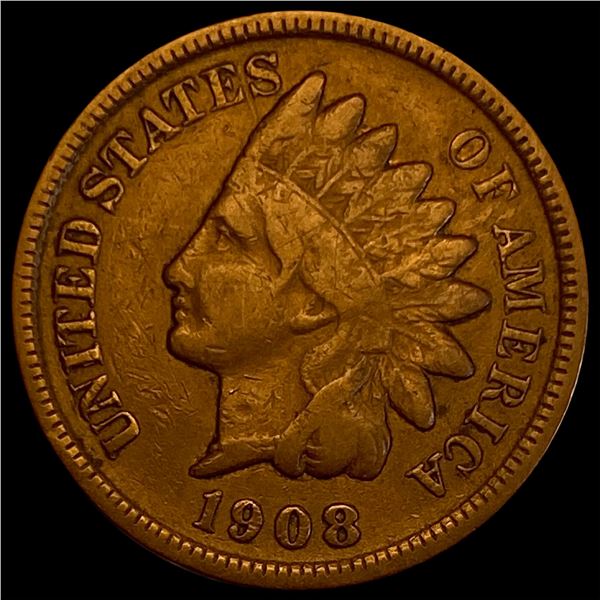 1908-S Indian Head Cent LIGHTLY CIRCULATED