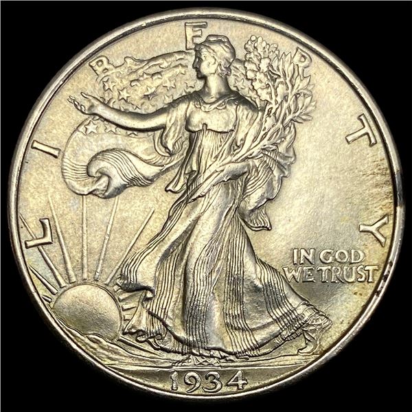 1934 Walking Liberty Half Dollar CHOICE BU