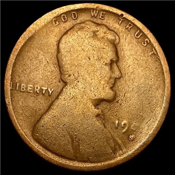 1909-S Lincoln Wheat Cent NICE CIRC