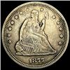 Image 1 : 1877-S Seated Liberty Quarter CLOSELY UNCIRCULATED